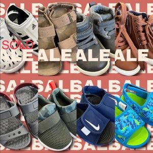 New and used size 6 Toddler shoes! Clear out!